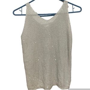 rhinestone tank top